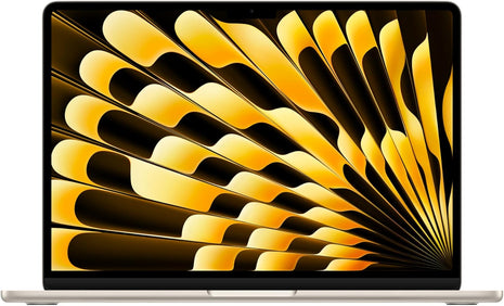 Apple 2025 MacBook Air 13-inch Laptop with M4 chip: Built for Apple Intelligence, 13.6-inch Liquid Retina Display, 16GB Unified Memory, 256GB SSD Storage, 12MP Center Stage Camera, Touch ID; Starlight