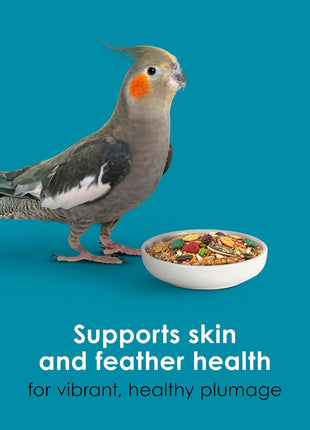 Kaytee Forti-Diet Pro Health Nourish+Protect Cockatiel Food, Comprehensive Nutrition Backed by Science, Digestive Health, Immune Support, 5 pounds