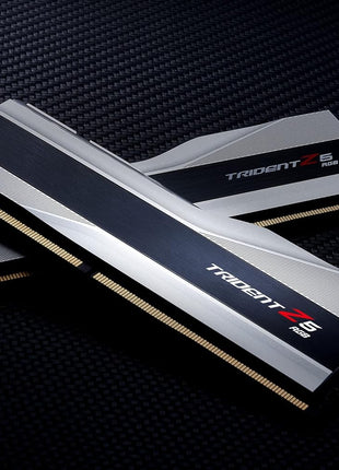 32GB G.Skill DDR5 Trident Z5 RGB 8000MHz CL38 1.45V Dual Channel Kit 2X 16GB Silver