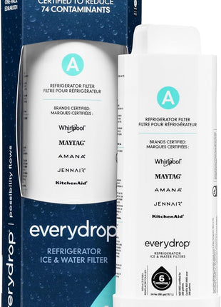 everydrop® by Whirlpool Refrigerator Water Filter A - EDRARXD1 (Pack of 1)