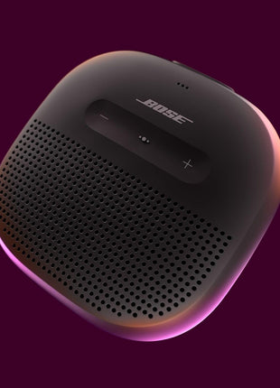 Bose SoundLink Micro Bluetooth Speaker: Small Portable Waterproof Speaker with Microphone, Black