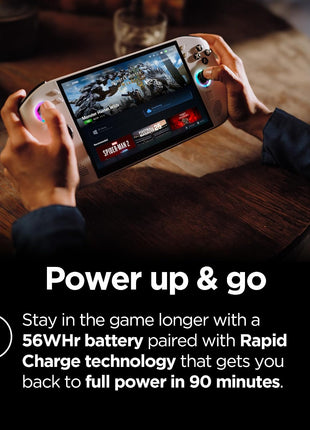Lenovo Legion Go S - 2025 - Mobile Gaming Console - AMD Radeon graphics - 8 inch PureSight IPS Display - 120Hz - AMD RyzenTM Z2 Go - 16GB Memory - 512GB Storage - Glacier White - Free PC Game Pass