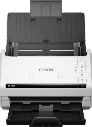 Epson DS-770 II Color Duplex Document Scanner for PC as Well as Mac with 100-page Auto Doc Feeder (ADF), Twain and ISIS Drivers