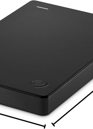 Seagate Portable Drive, 1TB, External Hard Drive, Black, for PC Laptop and Mac, 2 Year Rescue Services, Amazon Exclusive (STGX1000400)