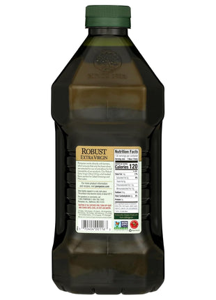 Pompeian Robust Extra Virgin Olive Oil, Contains Polyphenols, First Cold Pressed, 68 Fl Oz