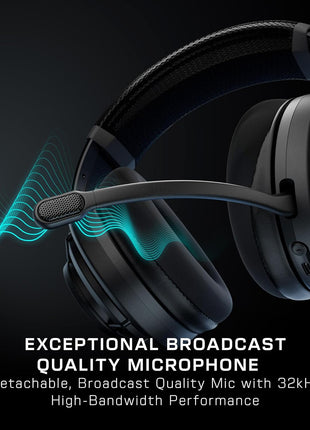 Turtle Beach Atlas Air Wireless Open Back PC Gaming Headset - PC, PS5, PS4, Mobile - 24-bit High-Fidelity Audio, Broadcast Grade Mic, Bluetooth, Floating Earcup, Memory Foam Cushions, 50-Hr Battery
