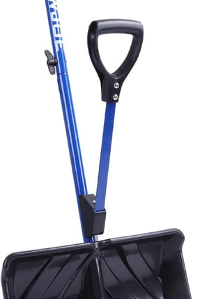 Snow Joe Snow Shovel with 18-Inch Blade and Assist Handle, 3.5 Lbs - Heavy-Duty Lightweight Shoveling Tool for Ice Removal, Shovelution SJ-SHLV01