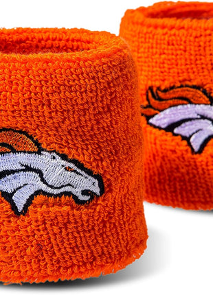 Franklin Sports NFL Team Logo Wristbands - Pair of Youth Wristbands for Costumes and Uniforms