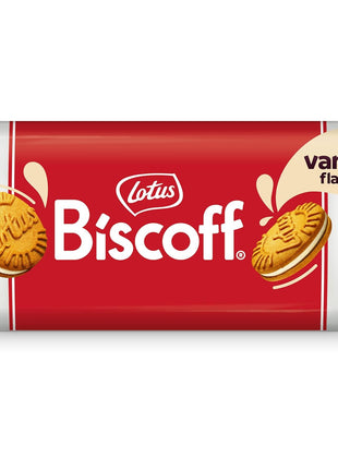 Lotus Biscoff Sandwich Cookies, Vanilla, 22 Cookies per pack, 7.76 Ounce