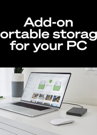 Seagate Portable 4TB External Hard Drive HDD 鈥?USB 3.0 for PC, Mac, Xbox, & PlayStation - 1-Year Rescue Service (SRD0NF1)