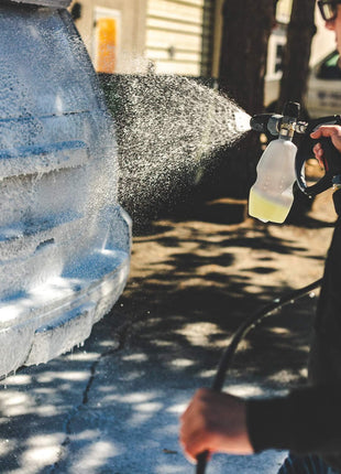 P&S Professional Detail Products Pearl Auto Shampoo – High-Foaming, pH-Balanced Car Wash Soap, Biodegradable, Safe for All Finishes, Lemon Scent, Foam Cannon & Bucket Wash - 1 Gallon