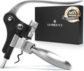 Wine Bottle Opener Corkscrew Set ??Luxiluxy [2024 upgraded, does NOT break!] Including Foil Cutter, Bottle Stopper, Opener Stand and Extra Spiral   corkscrews wine opener set  wine opener kit