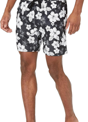 Amazon Essentials Men's Swim Trunks with Mesh Lining, Pockets, Drawstring Closure