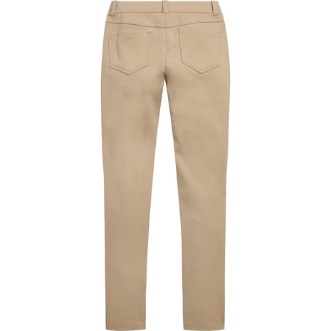 Nautica girls School Uniform Stretch Interlock Jegging Leggings, Khaki, 14 US