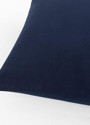 FLxxIE 2 Pack Microfiber King Pillow Cases, 1800 Super Soft Pillowcases with Envelope Closure, Wrinkle, Fade and Stain Resistant Pillow Covers, 20x36, Navy