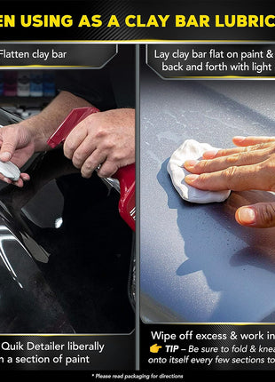 Meguiar's Quik Detailer, Mist & Wipe Car Detailing Spray, Clear Light Contaminants and Boost Shine with a Quick Detailer Spray that Keeps Paint and Wax Looking Like New, 32 oz