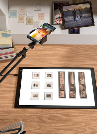 Slide Viewer Light Box, Ultra-Thin A4 USB Powered Light Scanner for Photo Slide and Film Negative Scanning, Christmas Gift, Tattoo Drawing, Artist Sketching