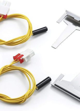 Clip Drain Evaporator with Defrost Temp Sensor by Sikawai | Defrost Drain Clip AP5579885 and DA61-06796A,Refrigerator Defrost Sensor DA32-00006S and DA32-0006W for Sam-Sung Refrigerator