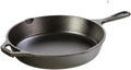 Lodge 10.25 Inch Cast Iron Skillet ??Pre Seasoned Frying Pan with Teardrop Handle ??Oven, Stovetop, Grill & Campfire Use ??Made in USA ??Durable, Non Toxic, Even Heating Cookware ??Black