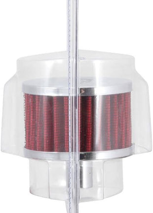 K&N Vent Air Filter/Breather: High Performance, Premium, Washable, Replacement Engine Filter: Flange Diameter: 0.75 in, Filter Height: 2 in, Flange Length: 0.875 in, Shape: Breather, 62-1160