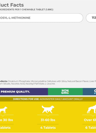 Same + 10 in 1 Multivitamin for Dogs - Liver Support, Hip and Joint Support, Skin Health, Immune Support and Digestive Health, Cognitive Health