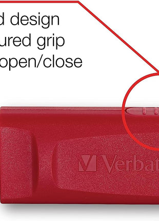Verbatim 16GB Store 'N' Go USB 2.0 Flash Drive, Red 96317