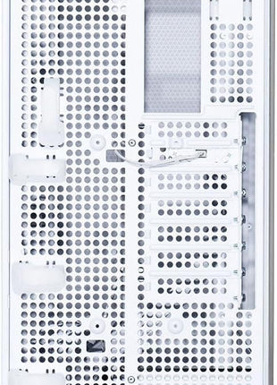 Lian-Li SUP01 RGB Tempered Glass ATX Small Tower Computer Case, White