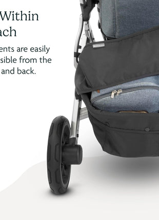UPPAbaby Basket Cover for Vista (2015-2019) Stroller/Protects and Conceals Belongings/Easy Attachment and Access/Water-Resistant Material