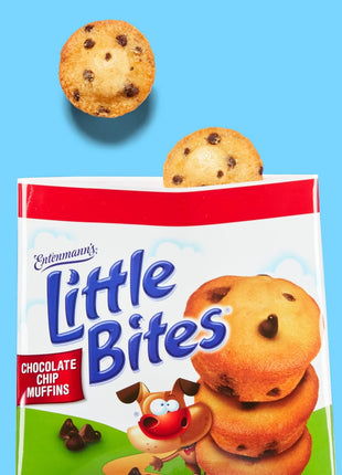 (Value Pack) Little Bites Chocolate Chip Muffins, 20 individual packs, (4 ct each), Mini Muffins, 33 oz Multipack
