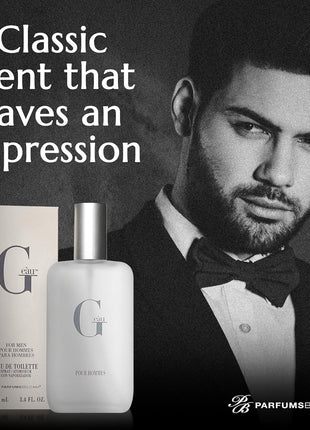 PB ParfumsBelcam G eàu Eau de Toilette Perfume Spray for Men - 3.4 Fl Oz Affordable Long Lasting Cologne, Modern Masculine Scent with Woody Citrus Fragrance Made with Premium Oils for All Day Use