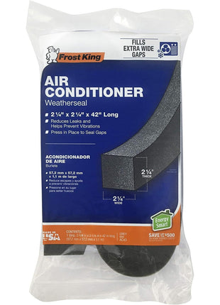 THERMWELL Frost King AC43H Air Conditioner Weatherseal Tape, 2-1/4 by 2-1/4 by 42-Inch