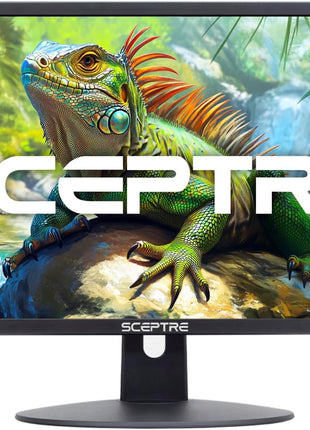 New! Sceptre 22 inch Prime Monitor 100+Hz 100% sRGB HDMI x2 VGA Build-in Speakers, Machine Black 2026 (E225W-19203R Series)