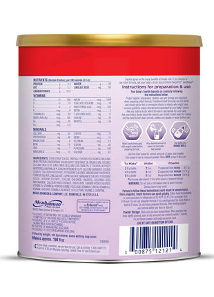Enfamil NeuroPro Gentlease for easing Fussiness, Crying, Gas, Spit-up in 24 Hrs, Smaller Proteins for Easy Digestion, Brain Supporting DHA, Prebiotic Blend, HuMO6*, Baby Formula, 27.4 Oz Can
