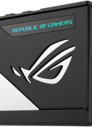 ASUS ROG Loki SFX-L 750W Platinum (Fully Modular Power Supply, 80+ Platinum, Lambda A Certified, 120mm PWM ARGB Fan, Aura Sync, ATX 3.0 Compatible, PCIe 5.0 Ready, 10 Year Warranty)
