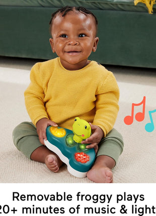 Fisher-Price Baby Bouncer Colorful Corners Jumperoo Activity Center with Music Lights Sounds & Developmental Toys