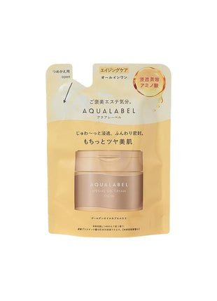 Shiseido Aqua Label Aqua Label Special Gel Cream, EX, Oil-in, Refill, 2.8 oz (81 g), All-in-One Cosmetics