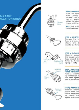 Aquabliss High Output Revitalizing Shower Filter - Reduces Dry Itchy Skin, Dandruff, Eczema, and Dramatically Improves The Condition of Your Skin, Hair and Nails - Chrome (SF100)