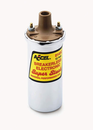 ACCEL 8145C Super Stock Electronic Ignition Coil Chrome