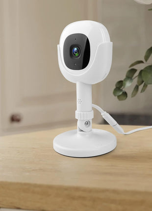 Flex Multi-Stand for Nanit Pro Baby Monitor,Prevent Nanit Pro Cam from Falling Off, Wall-mountable or Tabletop Placement, Travel Baby Monitor Accessory with Charging Port & Cable (Camera not Included)