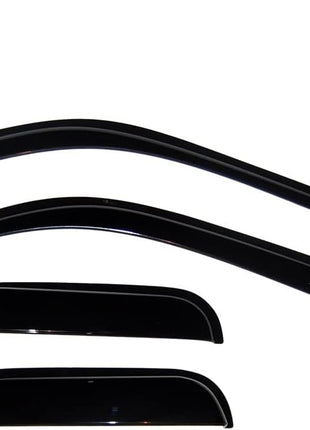 Auto Ventshade [AVS] Outside Mount Rain Guards For 1999 - 2016 Ford F-250/F-350 Super Duty, SUPERCAB ONLY | Window Vent Visors, 4 pcs. - Smoke | 94522