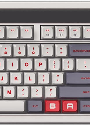 8BitDo Retro 108 Mechanical Keyboard with 108 Keys and Integrated Numpad, Bluetooth/2.4G/USB-C Hot Swappable Wireless Gaming Keyboard for Windows and Android - N Edition