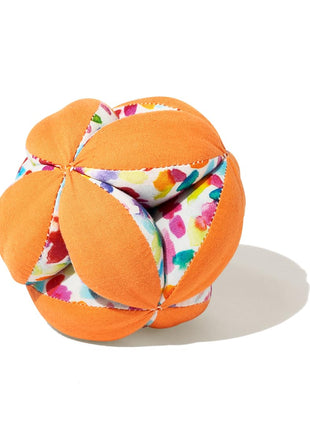 Lovevery, Montessori Organic Ball, Baby Toy, Tummy Time Ball, 12+ Weeks