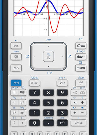 Texas Instruments TI-Nspire CX II Color Graphing Calculator with Student Software (PC/Mac) White 3.54 x 7.48