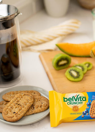 belVita Breakfast Bars Biscuits Variety Pack, 4 Flavors, 30 Total Packs, 6 Boxes (4 Biscuits Per Pack)