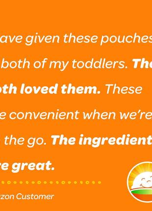 Happy Tot Organics Stage 4 Baby Food Pouches, Gluten Free, Super Morning Fruit & Oat Blend, Bananas, Blueberries, Yogurt, Oats & Chia, 4 Oz (Pack of 8)