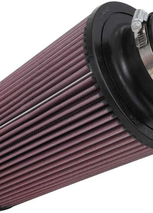 K&N High-Flow Original Lifetime Universal Clamp-On Air Filter: High Performance, Premium, Washable: Flange Diameter: 3 In, Filter Height: 9 In, Flange Length: 1.75 In, Shape: Round Tapered, RE-0810