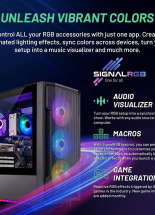 Skytech Shadow Gaming PC Desktop, Intel i5 14400F 2.5 GHz (4.7GHz Turbo Boost), AMD RX 9070 16GB GDDR6, 1TB NVMe SSD, 16GB DDR5 RAM 6000, 650W Gold PSU, Wi-Fi, Win 11
