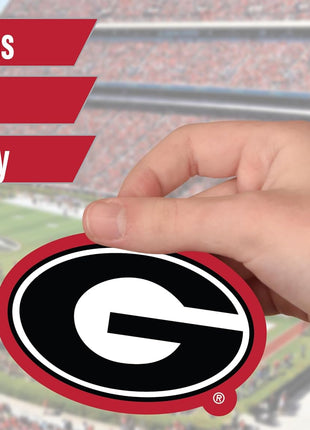 UGA Stickers for Gift, Car, Water Bottle, Laptop, and Phone for Football Fans and University Graduates (Georgia Bulldogs)