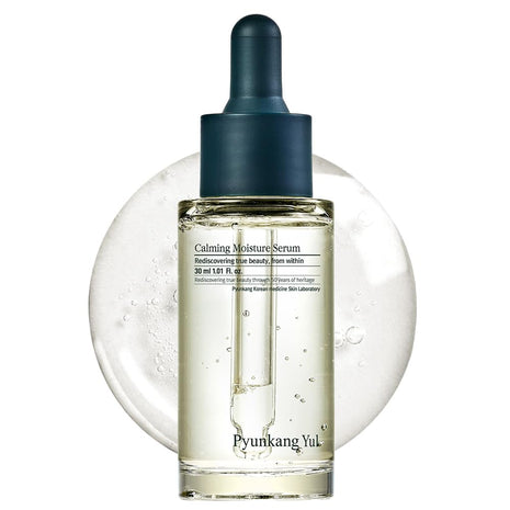 Pyunkang Yul Calming Moisture Serum for Strong Daily Moisturizing Power, Skin Revival & Soothing Care with Centella Asiatica, Tea Tree, 5 Hyaluronic Acids, Ceramide |