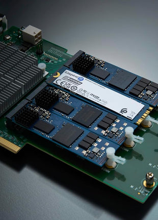 Kingston DC2000B 240 GB Solid State Drive - M.2 2280 Internal - PCI Express NVMe (PCI Express NVMe 4.0 x4) - Server Device Supported - 0.4 DWPD - 175.20 TB TBW